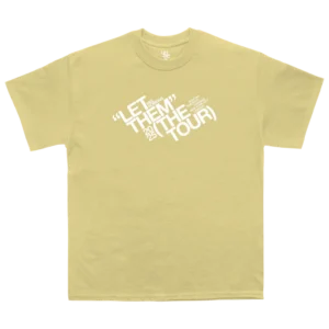 Let Them Tour Yellow Tee